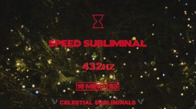 SURVIVE & THRIVE IN THE HOLIDAY SEASON | 432HZ MIRACLE TONE | SPEED SUBLIMINAL | OCEAN SOUND