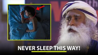 Be Careful How You Sleep! (best sleep position) | Sadhguru