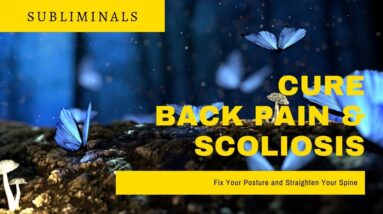 Fix Back Pain & Scoliosis | Spinal Readjustment Subliminal Affirmations