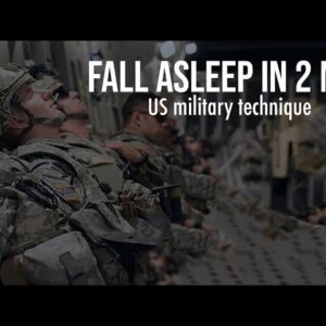 How to Fall Asleep Fast (US Military Technique)