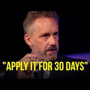 Jordan Peterson | "TRY IT For 1 Month" (powerful stuff)