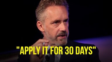 Jordan Peterson | "TRY IT For 1 Month" (powerful stuff)