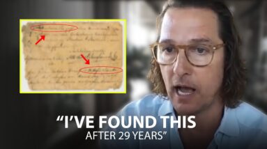 Matthew McConaughey:  "I wrote this in 1992"