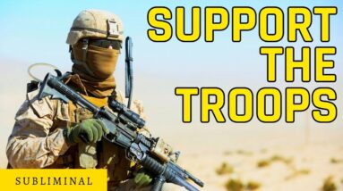Support the Troops Subliminal Affirmations & Success in the Military - World Peace - 432hz