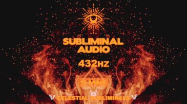 FIRE RELEASE RITUAL | RELEASE ALL THAT DOES NOT SERVE YOU SUBLIMINAL AUDIO | 432HZ MEDITATION MUSIC