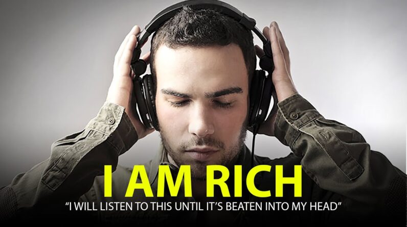 "I AM RICH " - 5 Hz Affirmations for Wealth &, Abundance | Money Affirmations