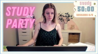 Study with me! LIVE - 10 HOURS (SUPER REVISION DAY)
