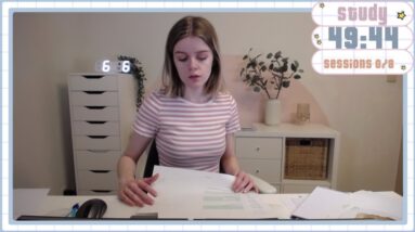 Study with me! LIVE - 8 hours