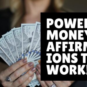 Powerful Money Affirmations That Works! • Get The Money Flow • (Daily Positive Affirmations)
