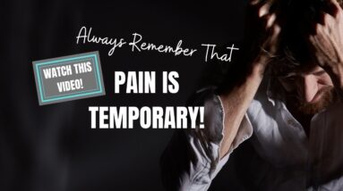Motivational Quotes Pain is not Permanent only Temporary