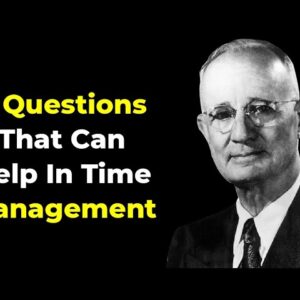 Time Management Tips by Napolean Hill | Personal Development