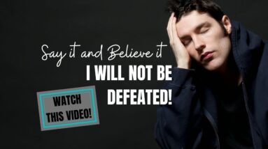YouTube Motivational Life Quotes [I Will Not Be Defeated!]